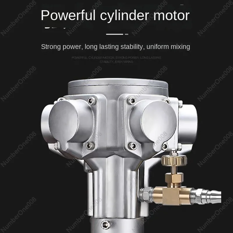 5 галлонов 60 л смеситель алюминиевый миксер 2800 об/мин 1/8 смесительное