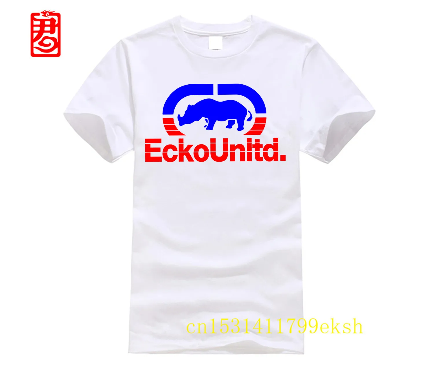 Фото Ecko_Unltd футболка с круглым вырезом и коротким рукавом, модная брендовая футболка, бесплатная доставка, футболка для мальчиков XS-XXL №1
