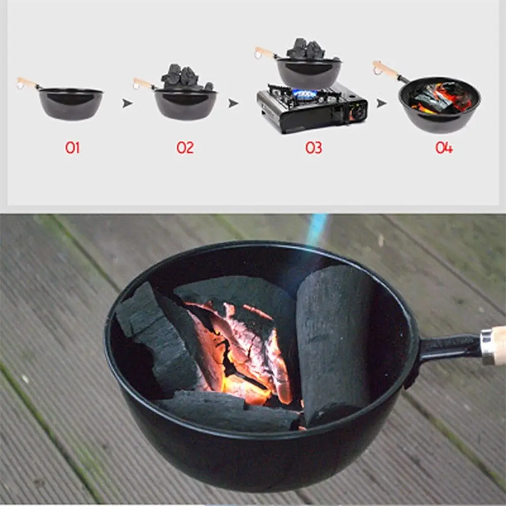

BBQ Barbecue Collapsible Chimney Starter Charcoal Grill Tool Outdoor Camping Hiking Picnic
