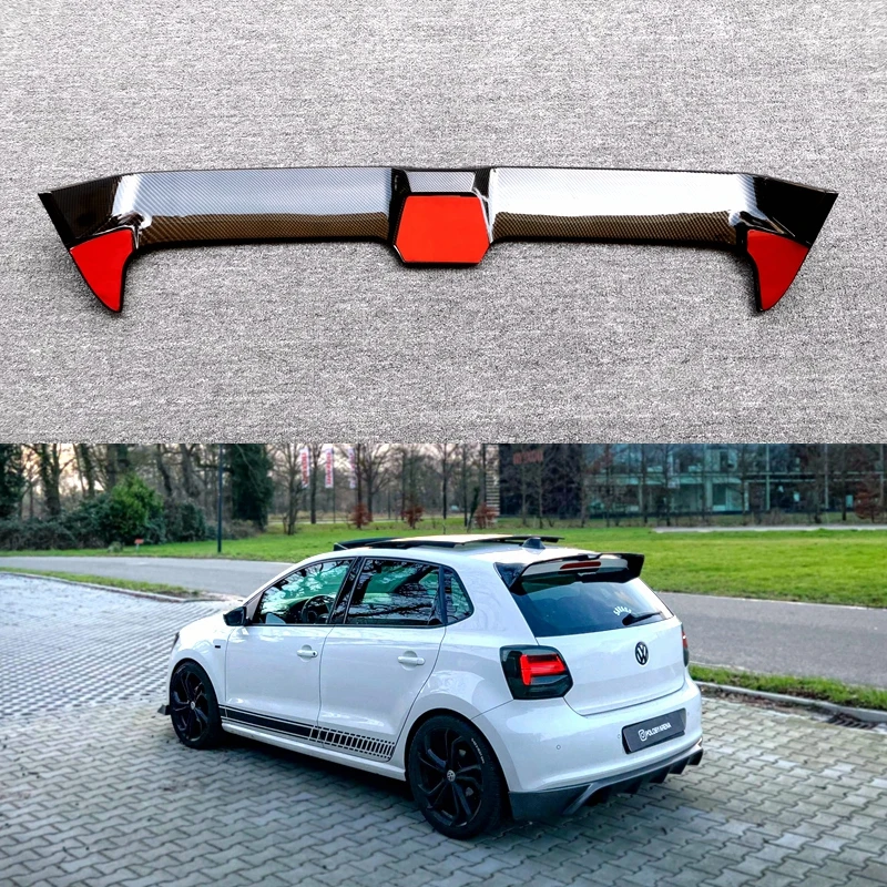 Спойлер из АБС-пластика для Volkswagen POLO 6R, 2011-2018 гг.