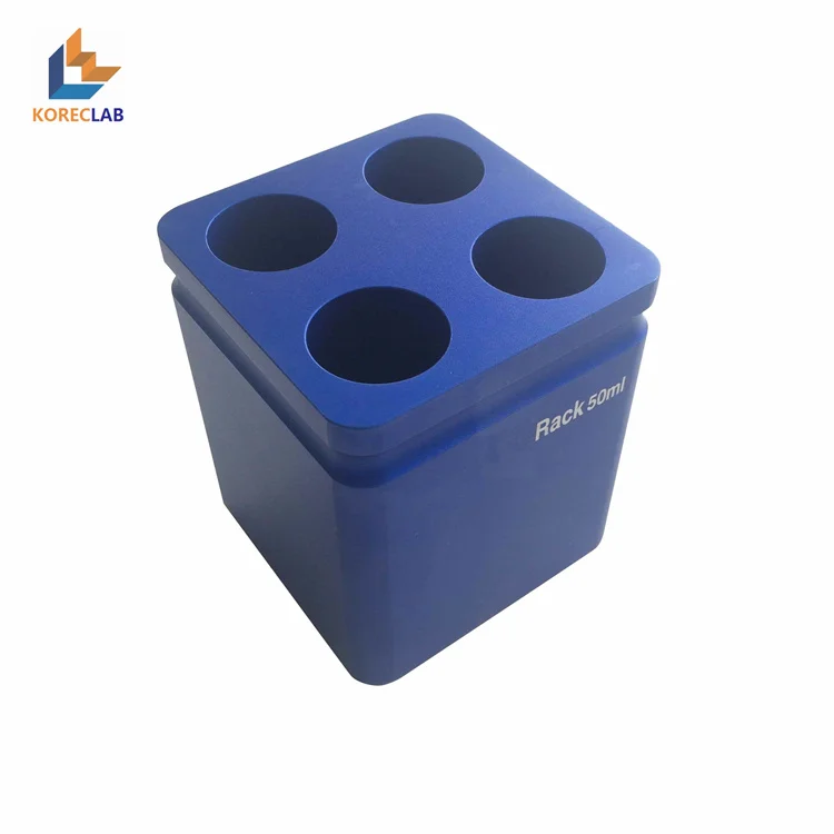 

lab equipment 4 holes metal test tube 50ml micro-centrifuge tube rack