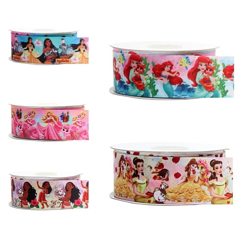 25 мм 38 красивая корсажная лента Принцессы Диснея |