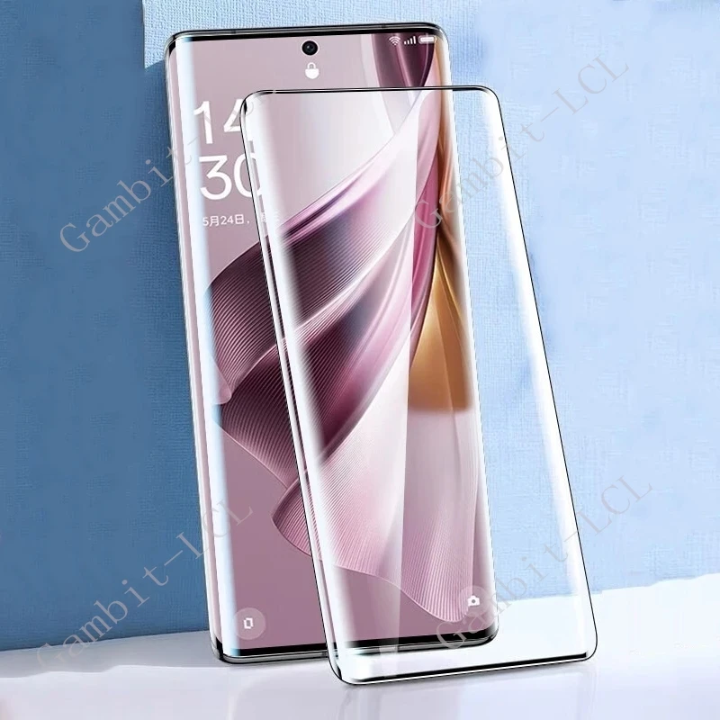 Фото 1-3 шт. 3D изогнутое полностью закаленное стекло для OPPO A1 Pro Защитная пленка для экрана A1Pro Reno8 T 5G Reno8T Reno 8T №4