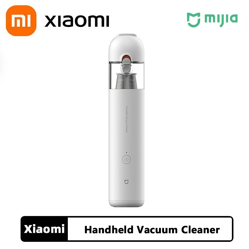 

Original XIAOMI MIJIA Portable Handheld Vacuum Cleaner for Home Car Mini Wireless Dust Catcher Collector 13000PA Cyclone Suction