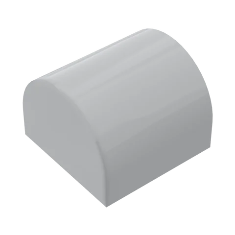 10pcs MOC Peças 49307 Brick curvado 1 x 1 x 2/3 Double Curved Top Brick Block Partícula Diy Brain Toy Birthday Birthday Gift