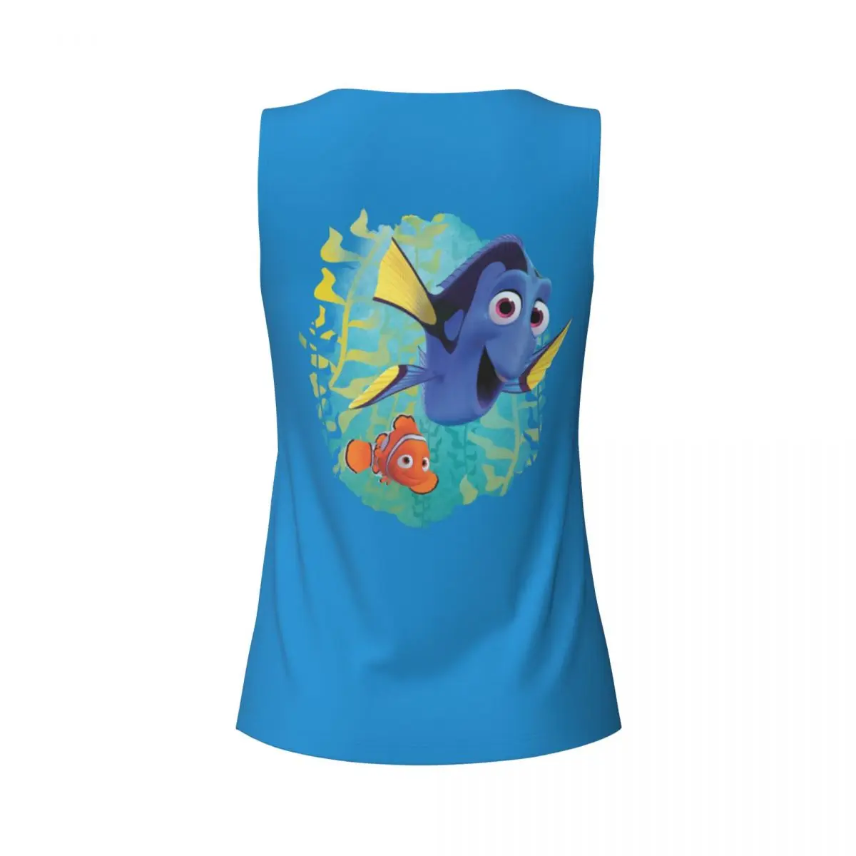 Изготовленная на заказ рубашка для йоги Dory &amp Nemo плавания с друзьями женские