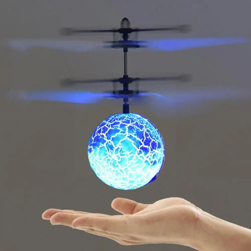 

Flying Ball Glowing Led Flying Ball Sensing Crystal Kids Helicopter Toy Aircraft Toys Induction Novelty 2023 Gift Lum I6h7