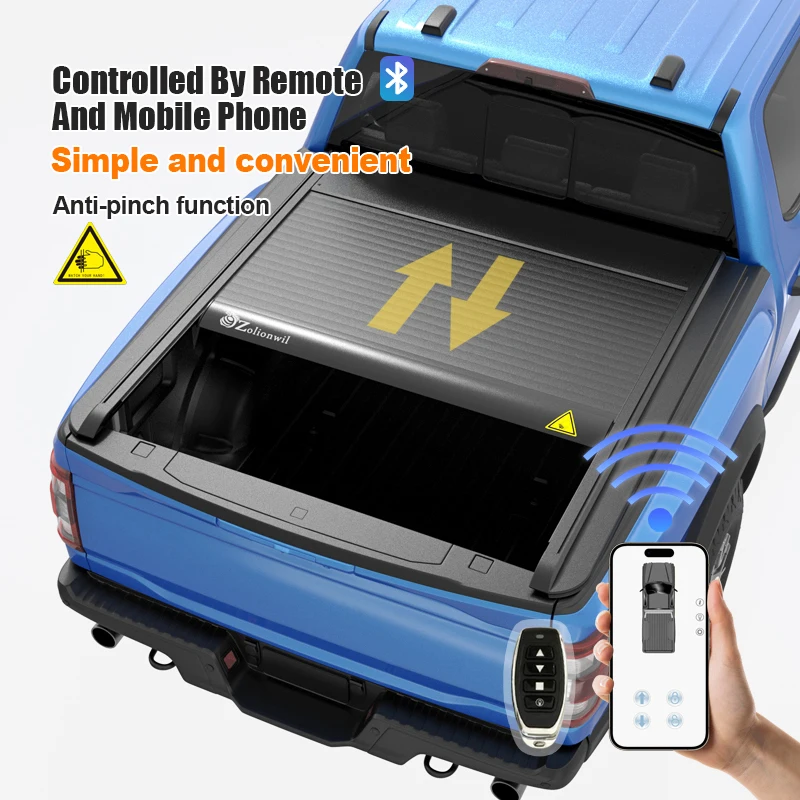 Zolionwil Electric 4X4 Автоматический грузовик-пикап Свернутый жесткий чехол-комод для
