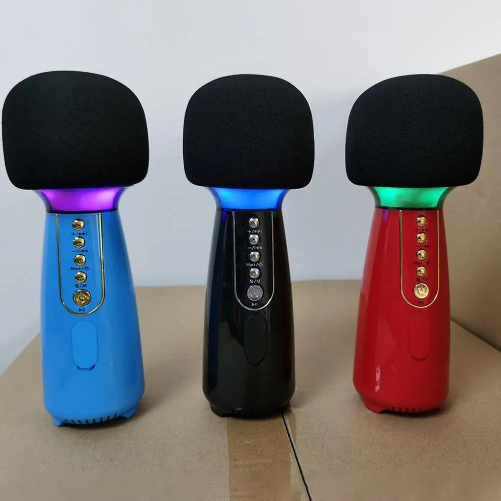 

Портативный беспроводной Bluetooth-микрофон L868 для Домашнего Караоке, профессиональный ручной микрофон, динамик, аудио mp3-плеер