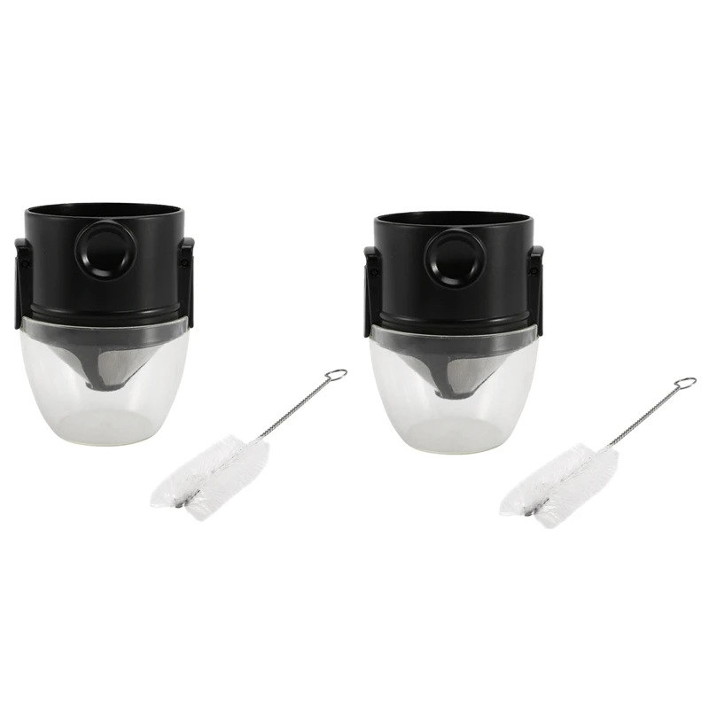 

Hot SV-2X Pour Over Coffee Maker,Reusable Cone Coffee Dripper Filter,Coffee Maker With Cleaning Brush For Home/Office/Travel