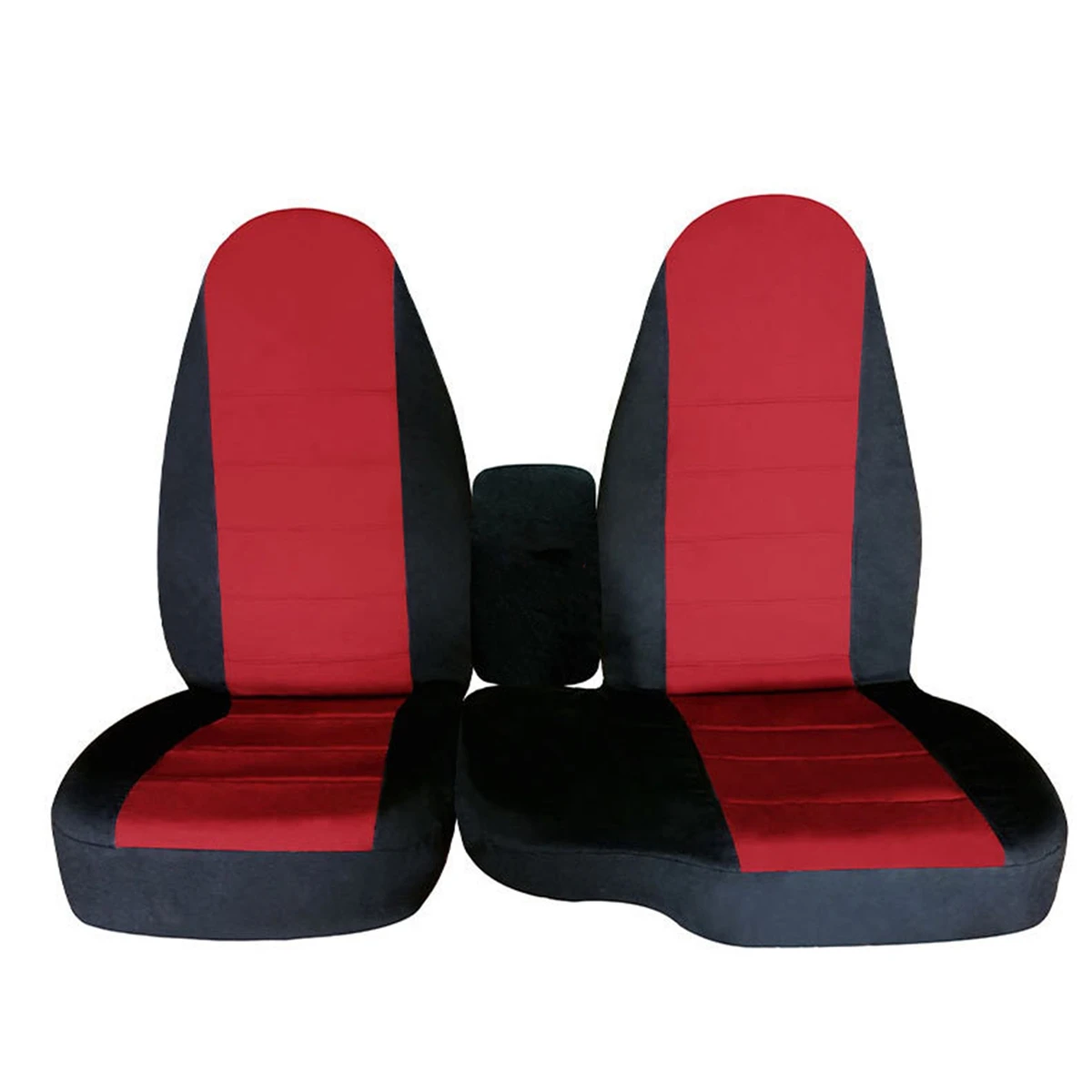 

2PCS for Ford Ranger 60/40 High Back Seat Cover Front Car Seat Cover Cushion No Armrest Cover 1998 -2003 Red