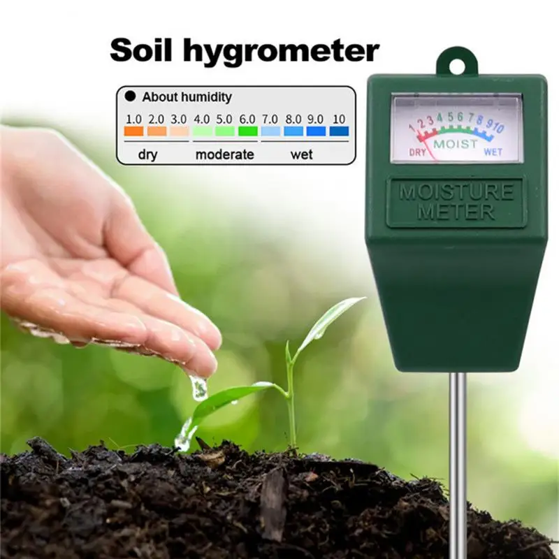 

Soil Moisture Tester Garden Flower Planting Single Needle Soil Hygrometer Scientifically Accurate Humidity Detector Garden Tools