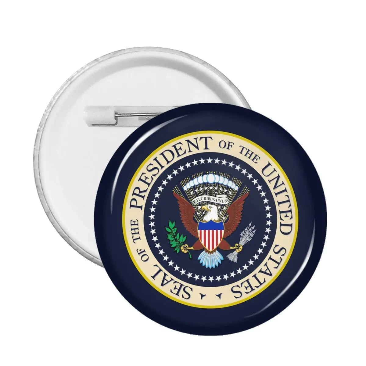

PVC USA President Seal Soft Button Pin Badges President Election Vote Donald Trump Pins Brooches for Clothes Anime Accessories