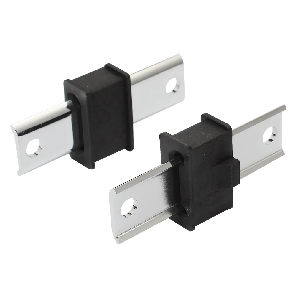 

Черный/кр Хромированный Кронштейн Глушителя Выхлопа Мотоцикла