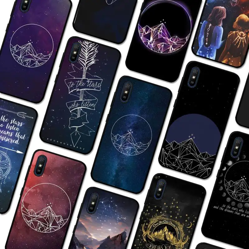

A Court of Mist and Fury Sarah J Maas Phone Case for Redmi 5 6 7 8 9 A 5plus K20 4X S2 GO 6 K30 pro