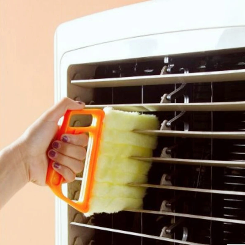 

Vertical Window Blind Cleaner Brush Blinds Cleaning Brush For Air Conditioner Duster Cleaner Hand-held Households Cleaning Brush