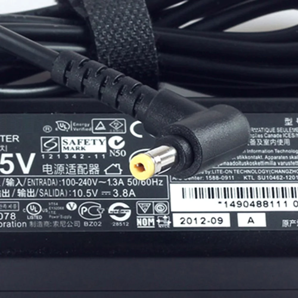 

Original Laptop AC Charger Power Adapter VGP-AC10V10 for 10.5V 3.8A VGPAC10V10