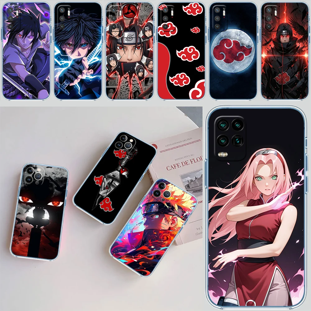 Фото Прозрачный чехол для телефона AD41 Naruto Itachi Sasuke для Motorola Moto G7 G8 G9 G84 G85 G73 G24 G15 Z2 Play Power Plus №2