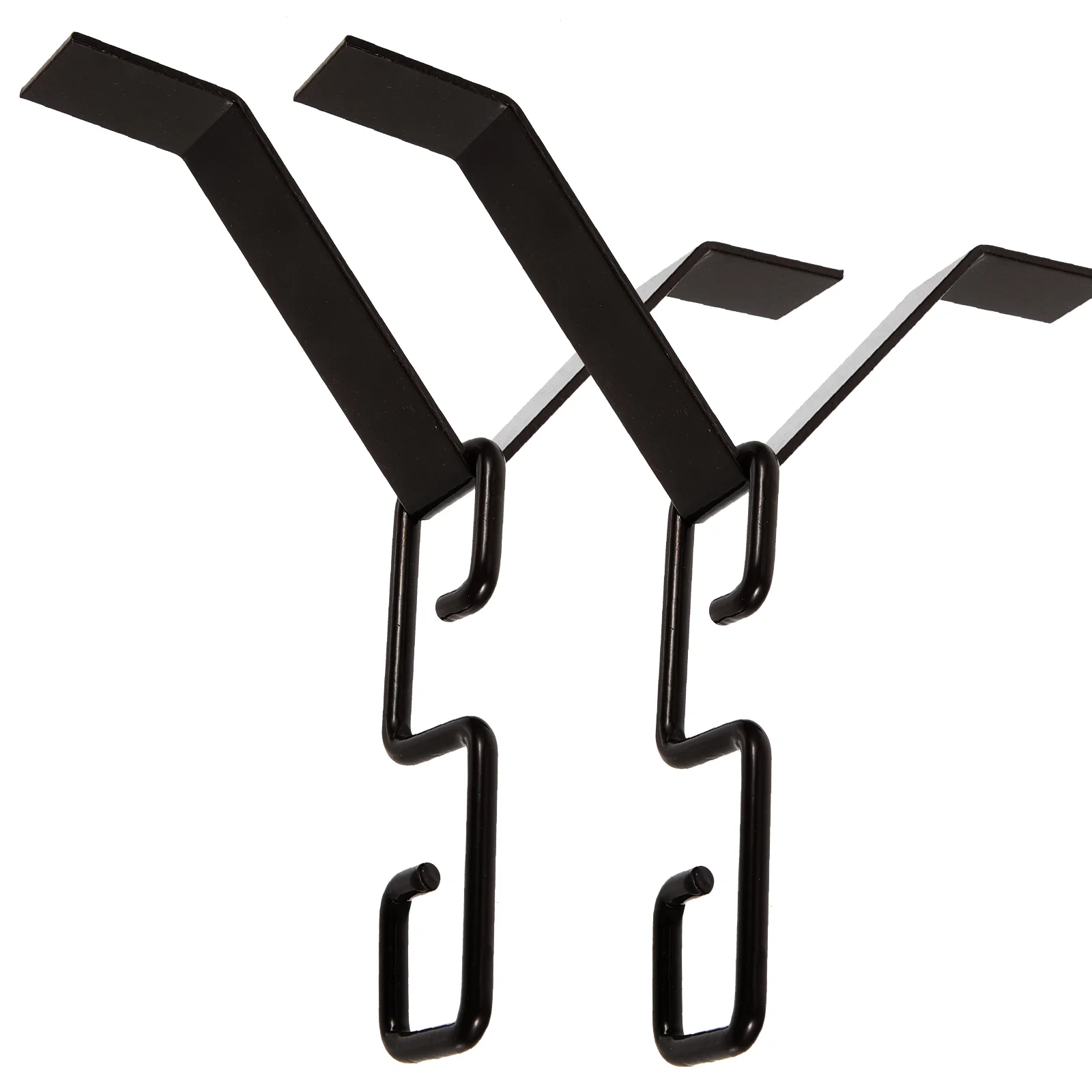 

2 Set Clothes Hanger Hooks Rain Chain Decorative Cups Accessories Standard Installation Metal Adapter