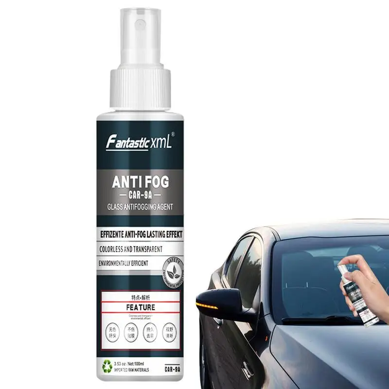 

Car Anti Fog Spray Rainproof Auto Windshield Antifogging Long Lasting Cleaner Agent Universal Fog Free Spray For Car Home Glass