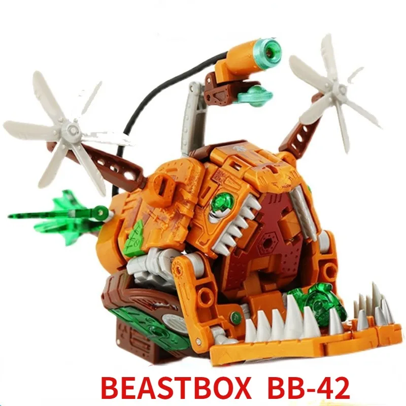 

New Product 52TOYS BEASTBOX Rusty Skeleton Anglerfish Transformational Toy Assembly Model Handmade Birthday Gift