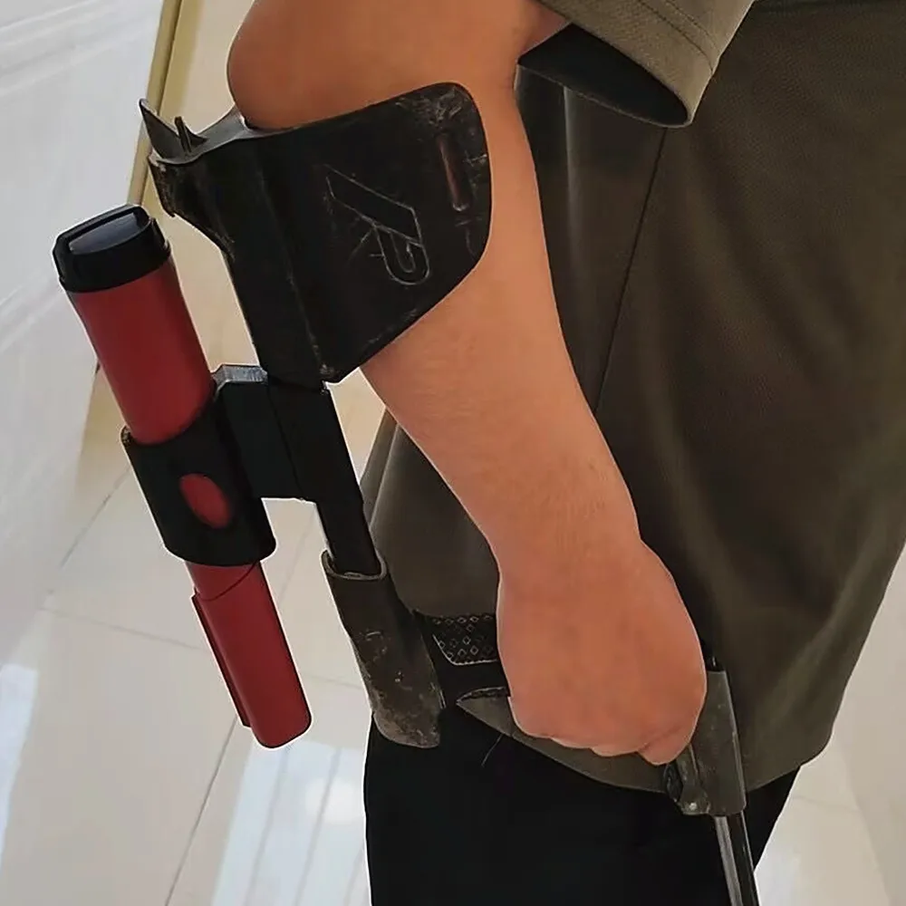 

Высококачественный держатель указателя металлоискателя, зажим без винтов, черный для XP DEUS или XP ORX MI-6 MI-4