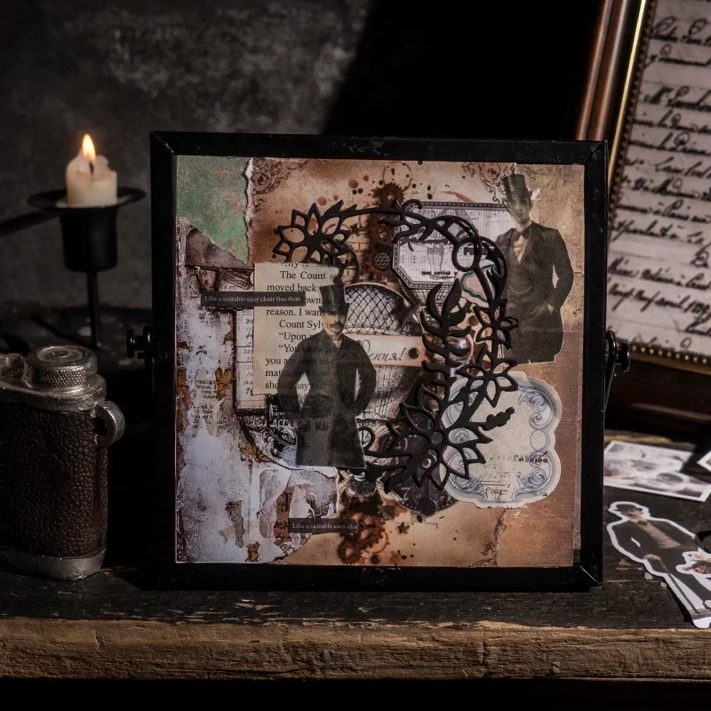 Наклейки для ежедневника женские в викторианском стиле 30 шт. ретро-наклейки