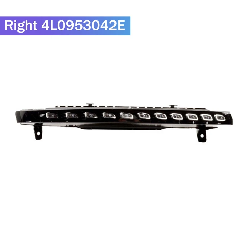 

Front Left+Right ABS Turn Signal Light For Q7 S-Line 2010-2015 Blinker Corner Light Retrofit 4L0953041E 4L0953042E