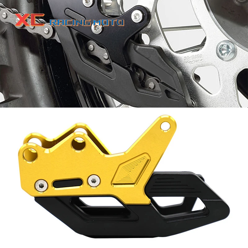 

Motorcycle CNC Rear Chain Guide Guard For SUZUKI RM125 RM250 RMZ250 RMZ450 RMX450Z DRZ250 DRZ400 DRZ400E DRZ400S DRZ400SM 2021