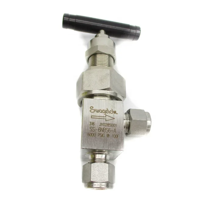 Оригинальный выпускной клапан Swagelok SS-6NBS6 из нержавеющей стали 316 с тяжелым