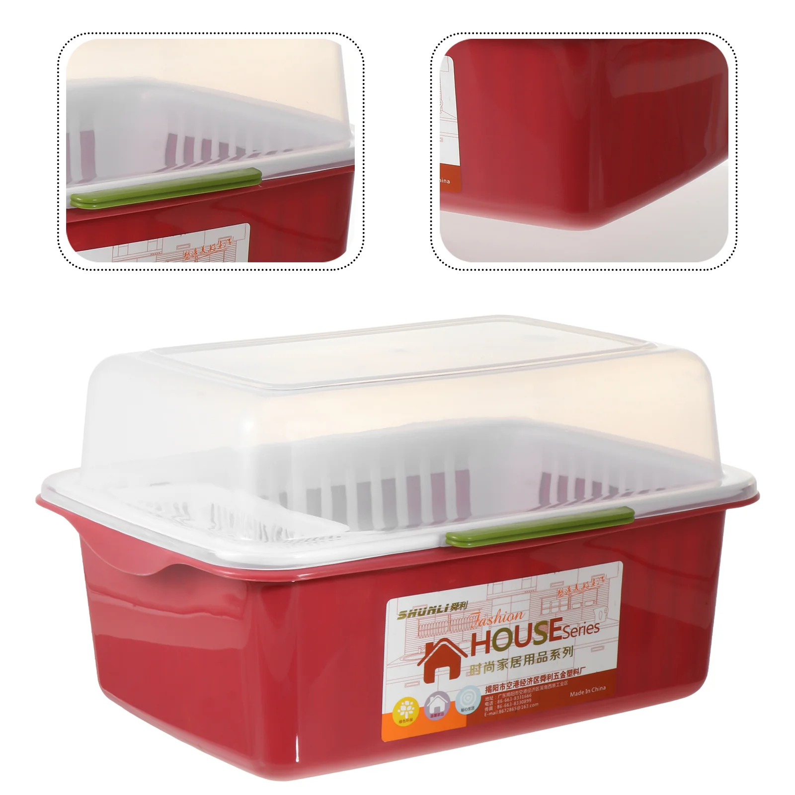 

Drain Storage Box Tableware Container Bottle Rack Plastic Case Baby Holder Milk Chopsticks