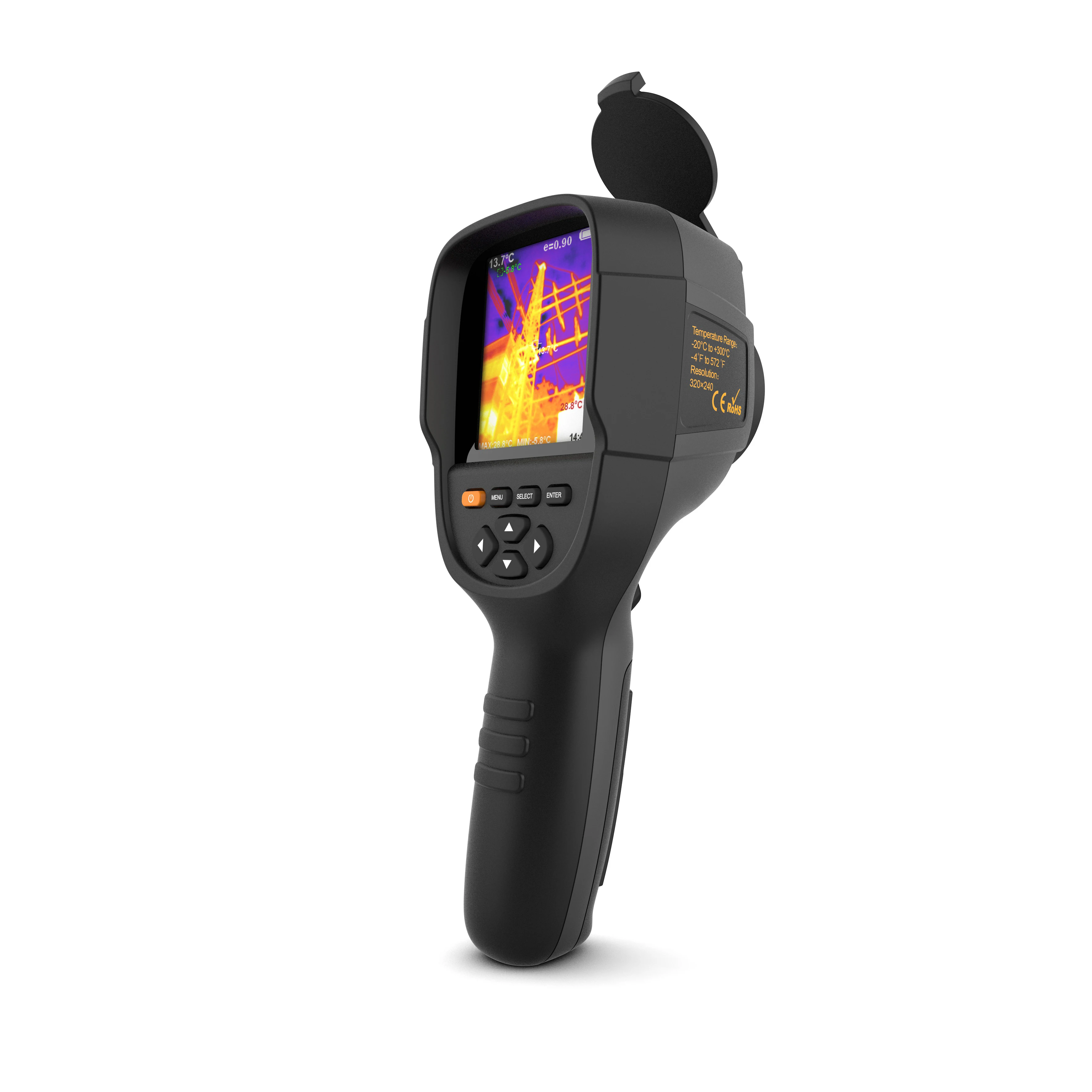 

HTI Floorheating and Electrical Power Device Detecting Thermal Imager HT-19 320*240 Thermal Imaging Camera -20~300 Degree OEM