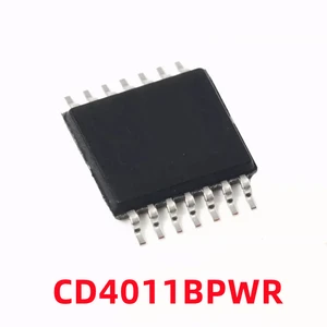 1PCS CD4011BPWR TSSOP-14 Screen Printed CM011B Inverter Logic Chip Original