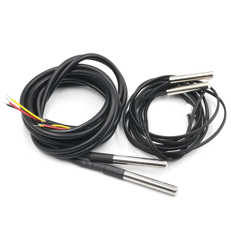 Кабель термостата водонепроницаемый цифровой датчик температуры 0 5 м/1 м/2 м/3 м