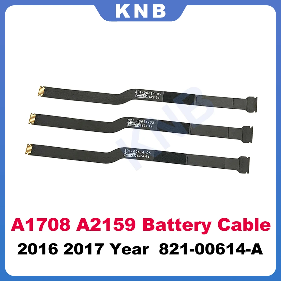

Оригинальный кабель для аккумулятора 821-00614-A 821-00614-05 для Macbook Pro Retina 13 дюймов A1708 A2159 A2289 2016-2020