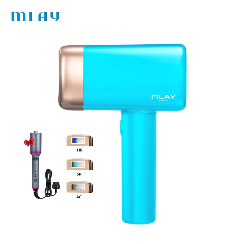 

MLAY T14 Laser Hair Removal Home Appliance Epilator Ice Cooling IPL Bikini Body Depilador Device 500000 Flashes for Women