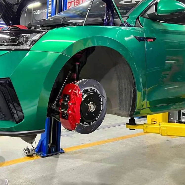 

Auto brake system modified big brake kit 6 pistons brake caliper For F18/F10/F12/F07