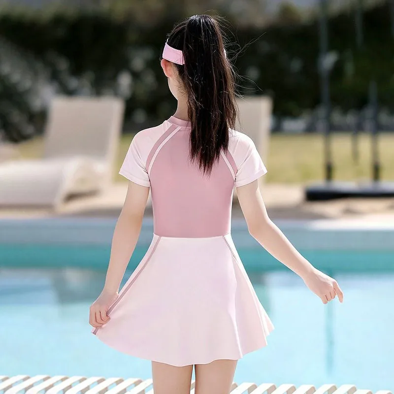 Купальники Cinnamoroll для девочек с аниме Sanrios Hello Kittys детские купальники юбкой одежда