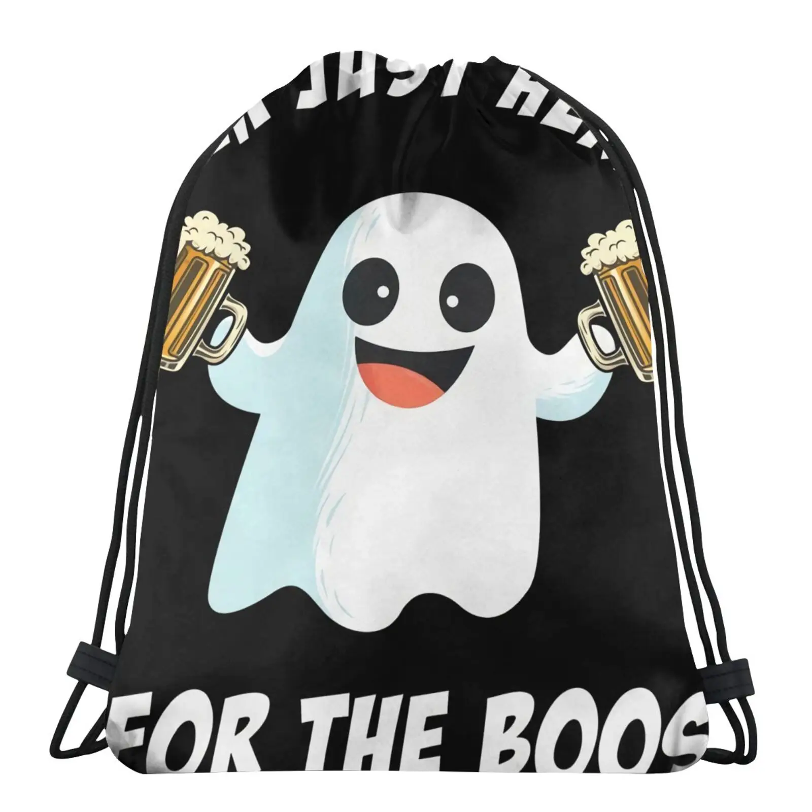 

Costume Just Here For The Boos Bag Backpack Storage Bag Bag Ropes Gothic Style Hip Sack Lace Backpack Cute Bag Custom Backpack