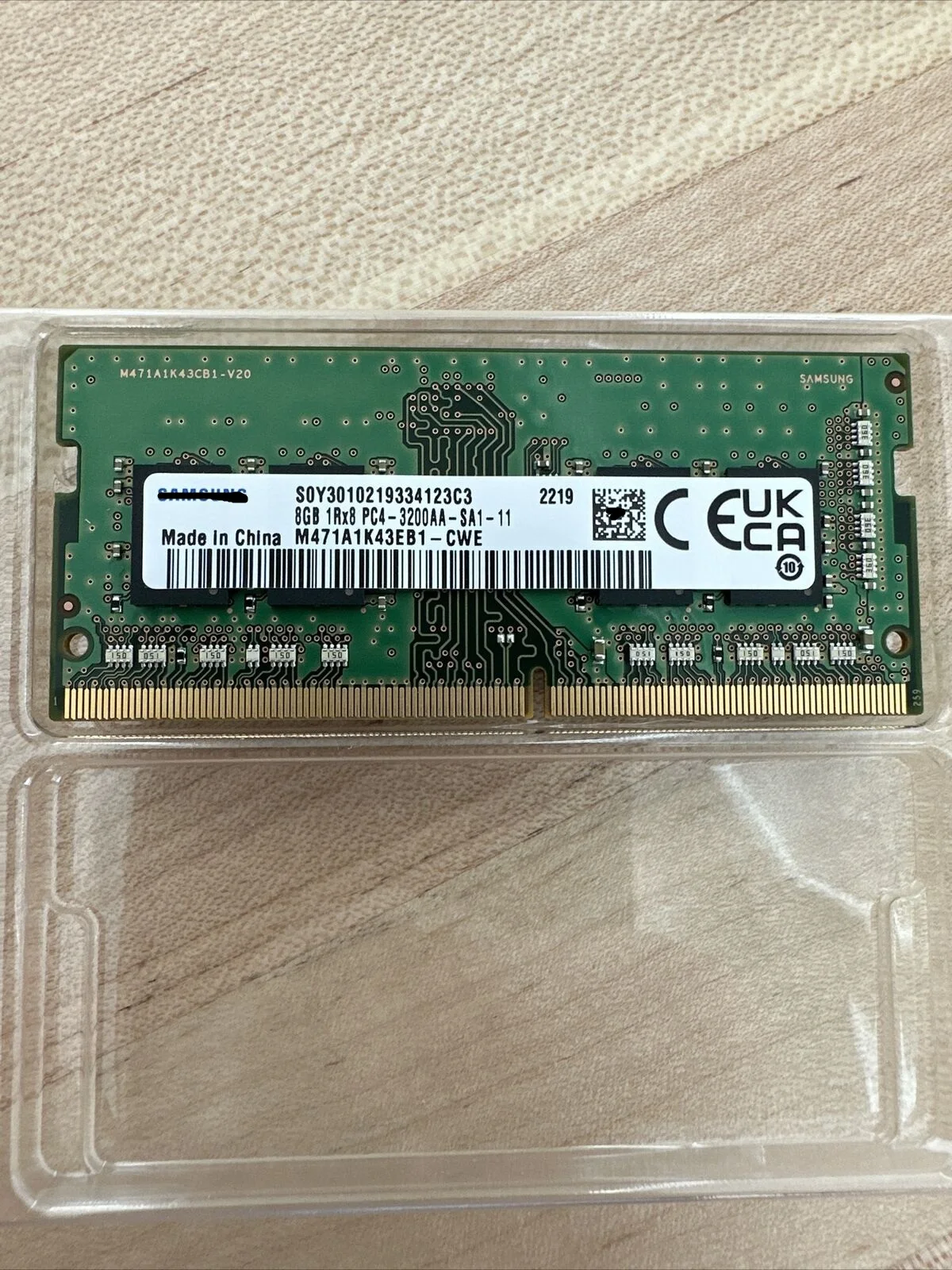 

NEW 8GB (1Rx8) PC4-3200AA (DDR4-3200) SODIMM Laptop Memory M471A1K43EB1-CWE