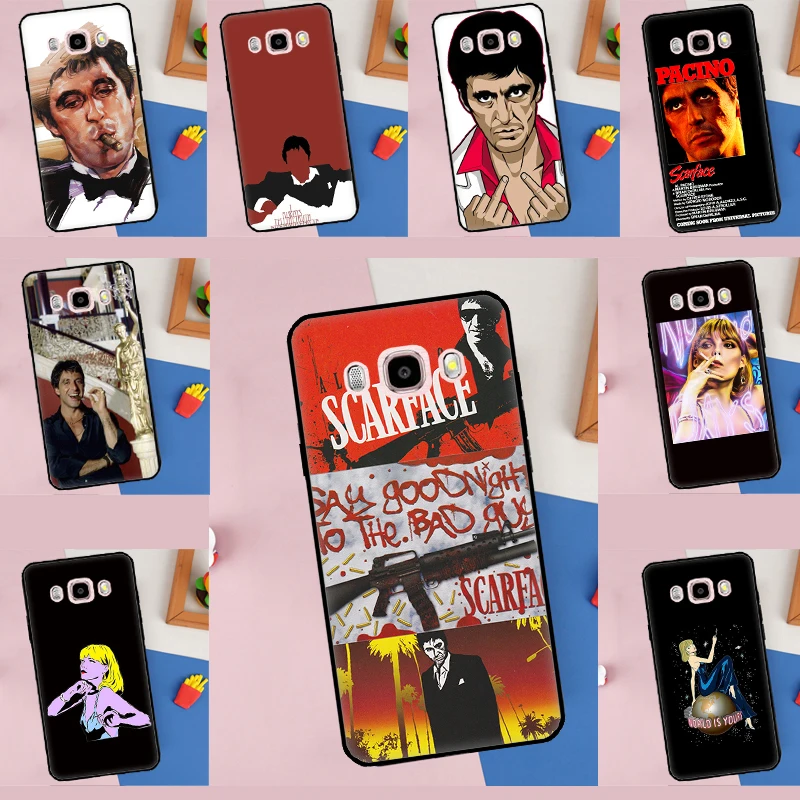 Пленка Scarface 1983 Al Pacino для Samsung Galaxy J5 J3 J7 J1 A3 A5 2016 2017 A7 A9 J8 J2 Core J4 J6 A6 A8 Plus 2018