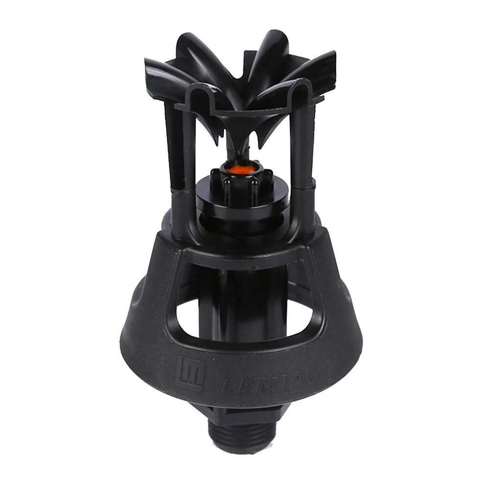 

Rotary Sprinkler Durable Agricultural Tool Garden Irrigation With 6 Nozzles Nurseries Automatic Watering Threaded Grass Lawn