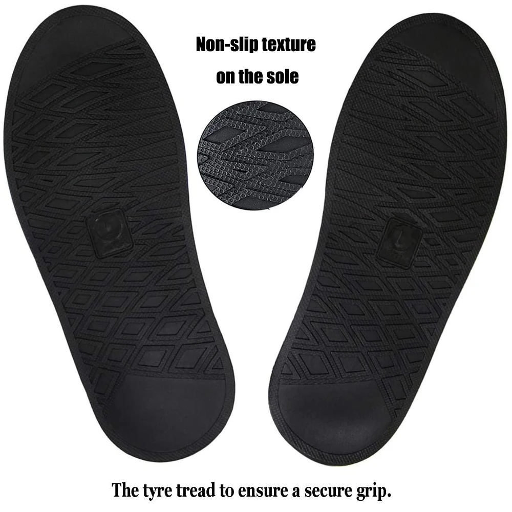 Waterproof Rain Shoes Covers Reusable Rain Footwear Shoe Protector Non-slip Rubber Rain Boots For Women Men Sneakers Protector