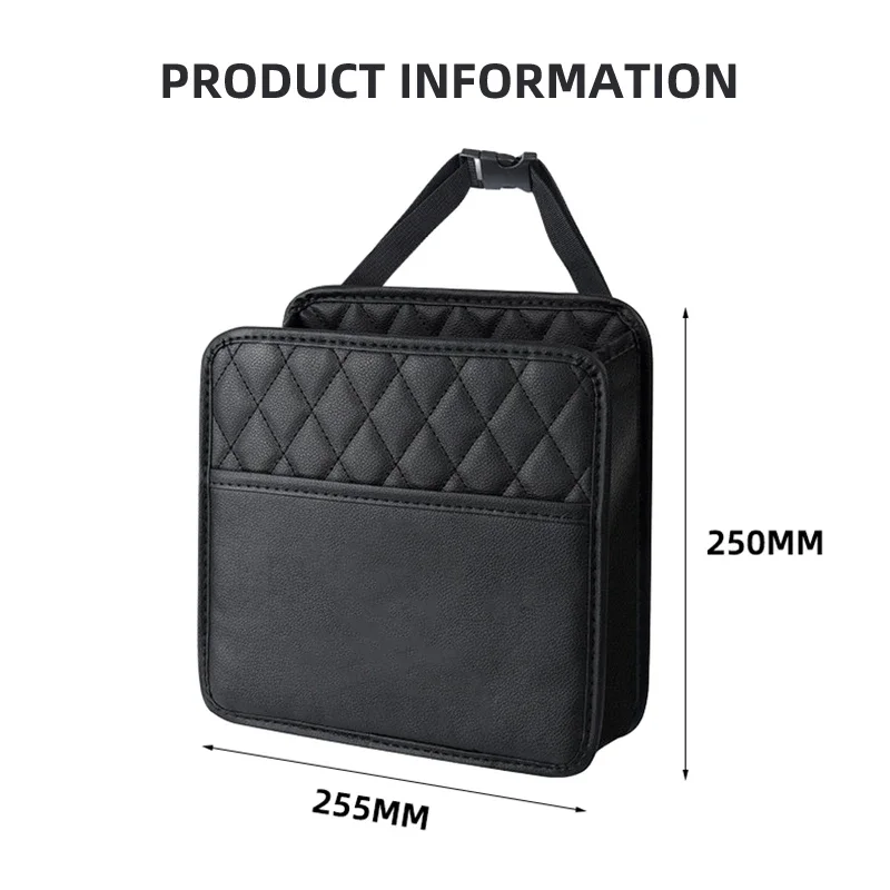 Органайзер на заднее сиденье автомобиля Многофункциональная Кожаная подвесная