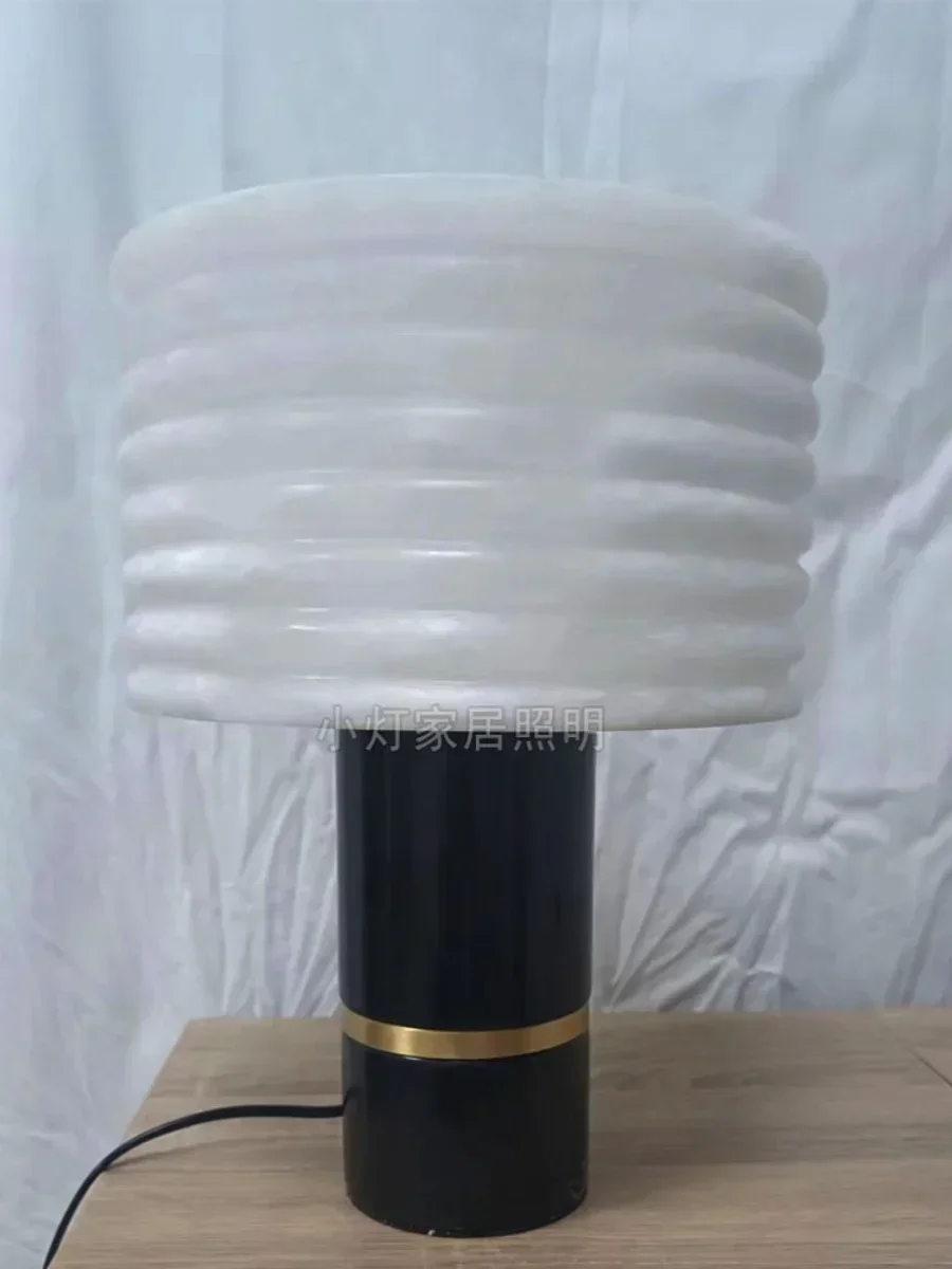 Новая китайская мраморная декоративная лампа для гостиной Современная Простая