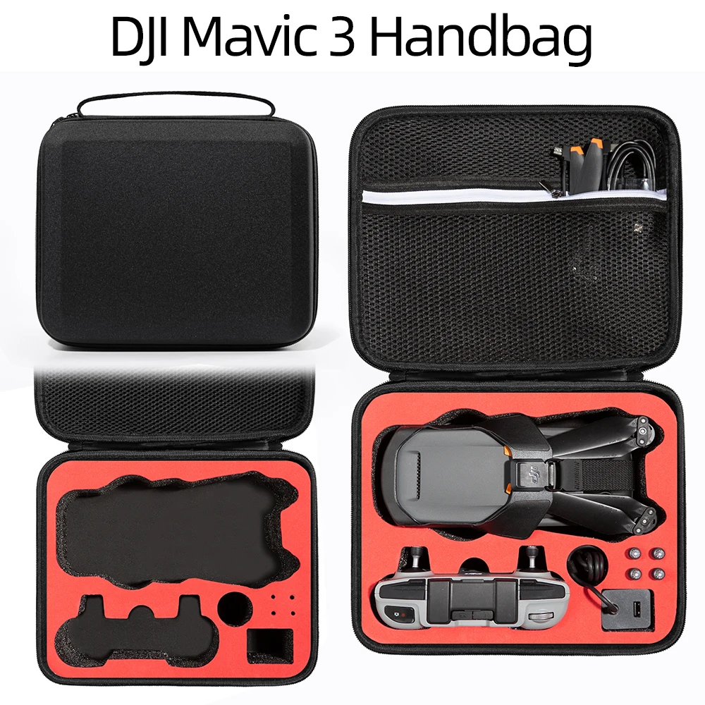 

Чехол для переноски DJI Mavic 3, сумка для хранения, Портативная сумка, сумка через плечо для DJI Mavic 3, аксессуары для батарей