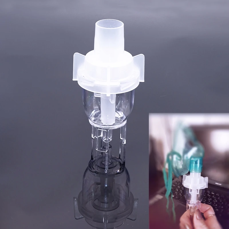 

2Pcs Inhale Nebulizer Silent Ultrasonic Inalador Nebulizador 6ml Atomized Cups Medicine Atomized Cup A0NC