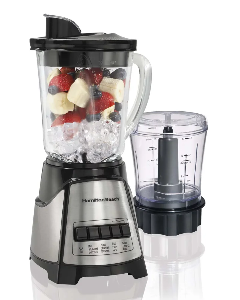 Hamilton Beach 58149C Multi-Function Blender with Glass Jar 