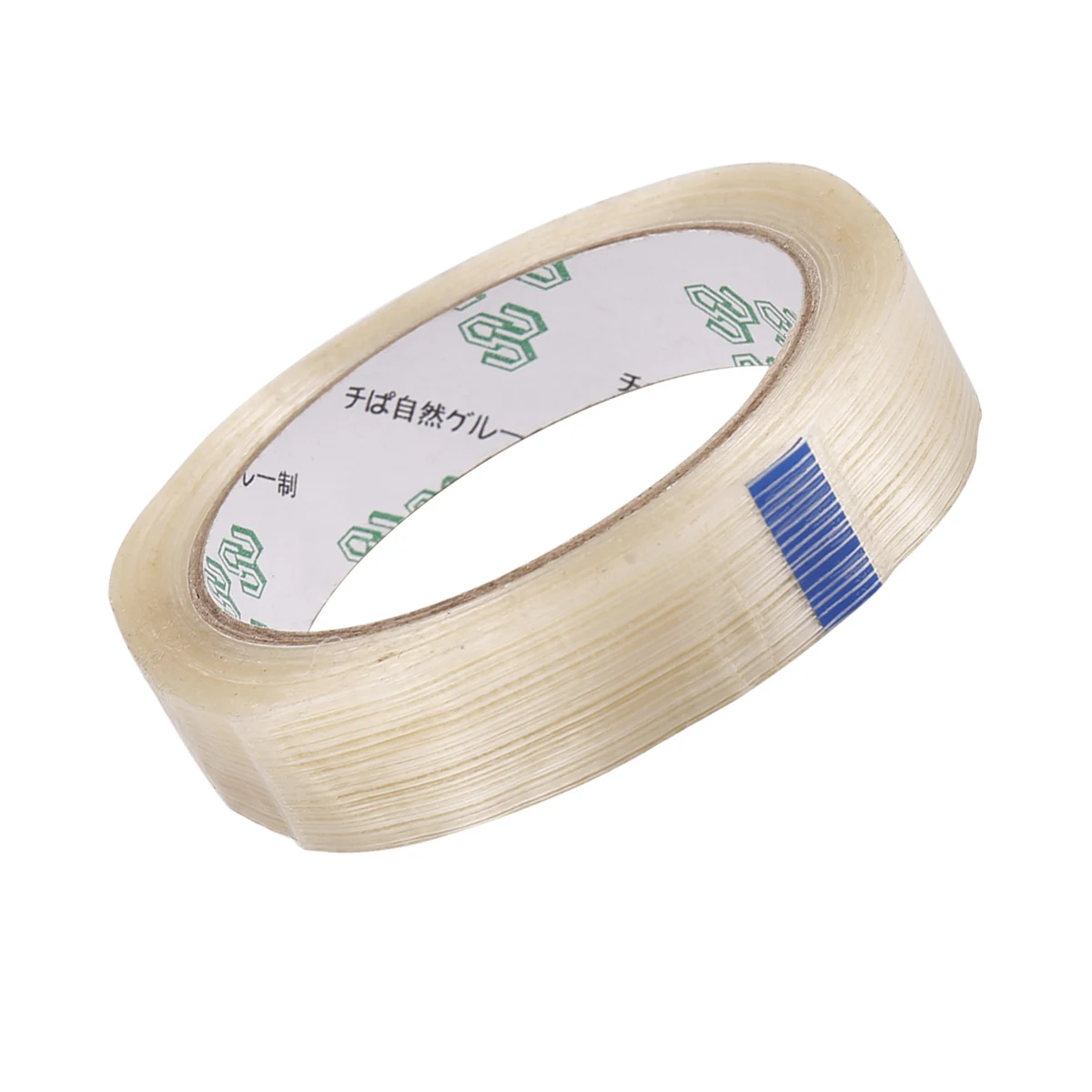 Фото Strength 25m Length Adhesive Fiberglass Tape Strip Fiber Tape for Packing RC Model fixed wing plane 2cm Width 2cm*25m №4