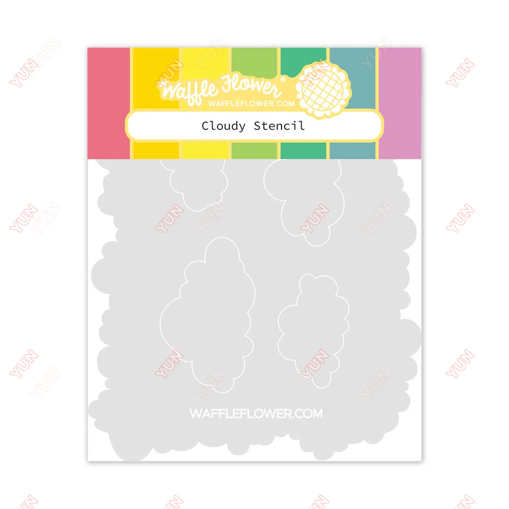 

Cloudy Stencil Arrival New Holiday Decorations Layering Drawing Stencils for Scrapbooking Embossing Molds DIY